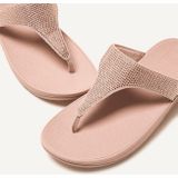 Fitflop Lulu Shimmerlux Toe-post Sandals Roze EU 39 Vrouw