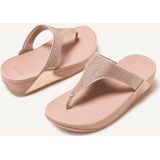 FitFlop Lulu Summerlux Sandalen roze Textiel - Dames - Maat 42