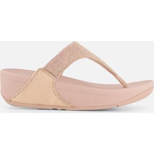 FitFlop Lulu Shimmerlux Teenslippers - Zacht Gewatteerd Bovenwerk