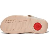 Fitflop Lulu Shimmerlux Toe-post Sandalen Beige EU 40 Vrouw