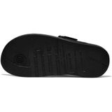 Fitflop Dames Iq-teenslippers met verstelbare gesp en platte sandalen, Zwart, 36 EU