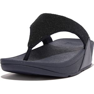 Fitflop Lulu Opul Toe-post Sandals Blauw,Zwart EU 38 Vrouw