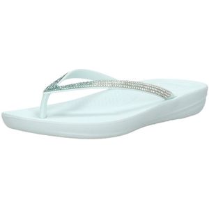 FitFlop - IQUSHION - Badslippers - Lichtblauw - Sparkle