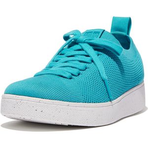 FitFlop Rally E01 Sneaker - Knit BLAUW - Maat 39