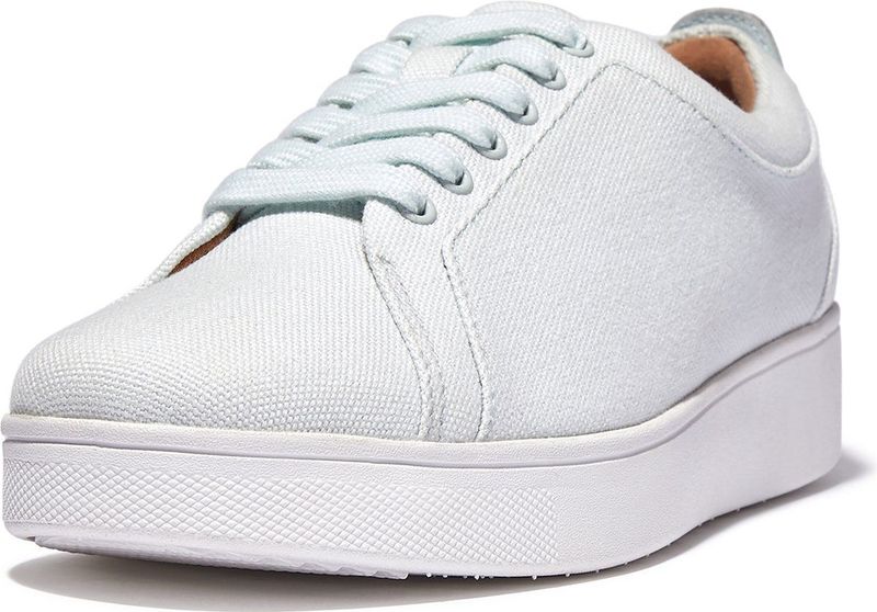 FitFlop Rally Tennis Sneaker - Canvas BLAUW
