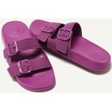 Fitflop Iqushion Two-bar Buckle Slides Paars EU 39 Vrouw