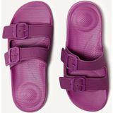 Fitflop Iqushion Two-bar Buckle Slides Paars EU 39 Vrouw