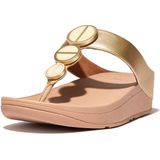 FitFlop Halo metallic-trim toe-post sandals