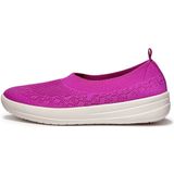 FitFlop - Uberknit Slip-On Ballerina - Miami Violet - Nylonmix