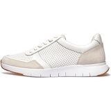 FitFlop Men Anatomiflex Mens Leather-Mix Sneakers Urban White-Schoenmaat 45