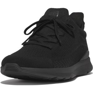 FitFlop Vitamin FFX Knit Sports Sneakers ZWART - Maat 46