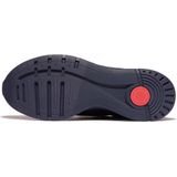 Fitflop Vitamine Ffx gebreide sportsneakers voor heren, Middernacht Navy Mix, 42 EU