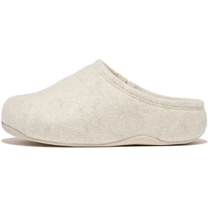 FitFlop - Shuv Cushy Felt Clog Slippers - Ivory - Vilt