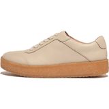 FitFlop Rally Leren Sneakers ZWART
