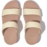 FitFlop - Lulu Shimmerweave - Slippers - Zwart Mix - Ergonomische Demping