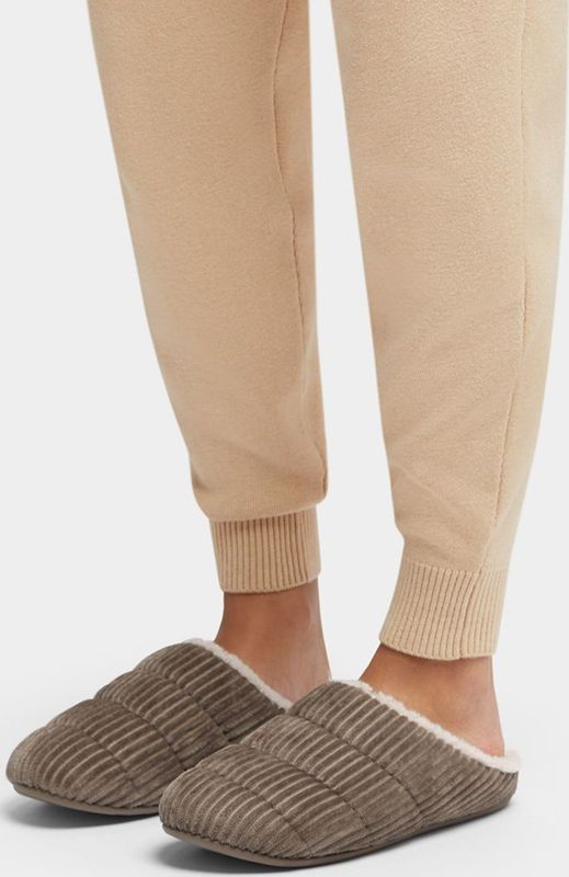 FitFlop Chrissie Corduroy Pantoffels Sloffen GRIJS