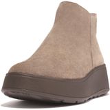 FitFlop F-Mode Leather Flatform Chelsea Boots GRIJS - Maat 42