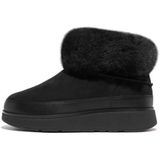 Fitflop Gen-ff Ultra-Shearling Mini Boot Enkellaars, Zwart, 36 EU