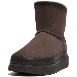 Fitflop - GEN-FF MINI - Laarzen - Chocoladebruin - Dubbelzijdige Shearling