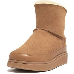 FitFlop Gen-ff Mini Omplooibare Shearling Laarzen BRUIN - Maat 42