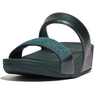 FitFlop Lulu Slides - Hotfix BLAUW - Maat 38