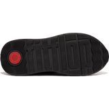 FitFlop F-Mode Suede Leren Sneakers ZWART