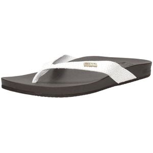 Reef Cushion Court Teenslippers - Dames - Wit - Maat 38,5