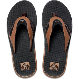 Reef - Fanning - Teenslippers - Zwart - Rubber