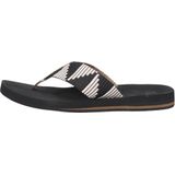 Reef Spring Wovenpebble Dames Slippers - Zwart Bruin