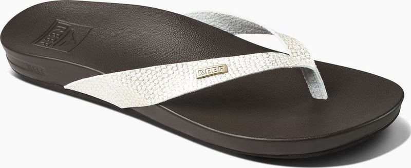 Reef - Cushion Court - Slipper - Brown Sassy - Vegan Leer