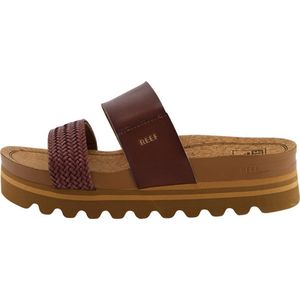 Reef - Cushion Vista - Slipper - Hi Chocolate - 100% Vegan Leer - Schokdempende Werking