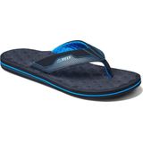 REEF - Ripper - Badslippers - Zwart/Blauw - Waterafstotend - Zacht Voetbed