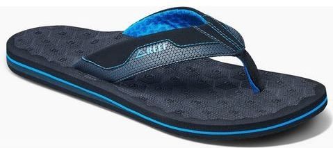 Slipper Reef Men The Ripper Black Blue-Schoenmaat 45