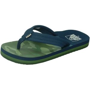 Reef Kids Ahi Jongens Slippers - Donkerblauw