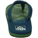 Reef Kids Ahi Flipflop, Navy/Camo, 35 EU, marineblauw camouflage, 35 EU