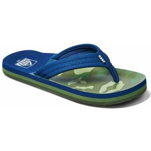 Reef Kids Ahi Jongens Slippers - Donkerblauw