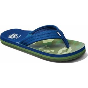 Reef Kids Ahi Jongens Slippers - Donkerblauw