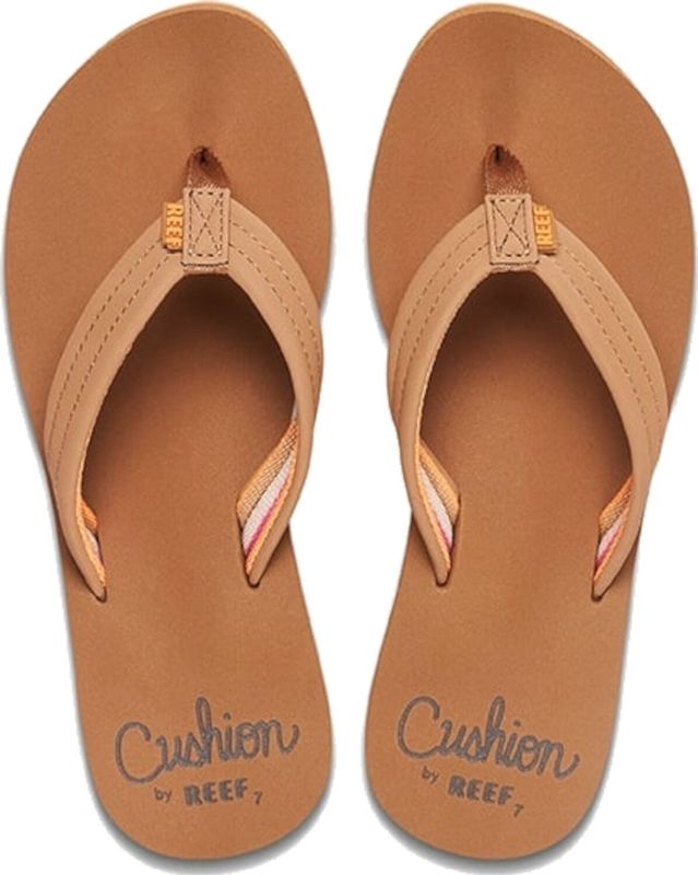 Reef Sandalen CUSHION BREEZE Zehentrenner mit veganen Lederriemen