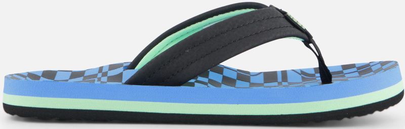 Reef Kids Ahideep Sea Stripes Jongens Slippers - Blauw - Maat 31
