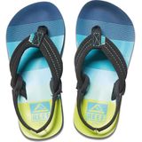 Reef - Little Ahi - Teenslippers - Lichtblauw - Gewatteerde Banden van Synthetisch Leer