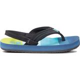 Reef - Little Ahi - Teenslippers - Lichtblauw - Gewatteerde Banden van Synthetisch Leer