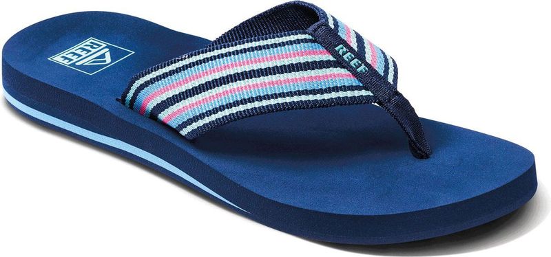Reef - Spring Woven - Slipper - Peacoat Stripe - 100% Gerecycled PET