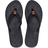 Reef Tides Black-badslipper-slipper voetbed-reef slipper