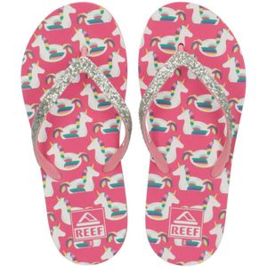 Reef Kids Stargazer Prints Meisjes Slippers - Paars/Roze - Maat 32
