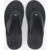 Reef Slippers Fanning Black Silver voor Kinderen
