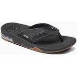Reef - Fanning - Slippers - Black Silver - Synthetisch - Antislip