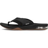 Reef - Fanning - Slippers - Black Silver - Synthetisch - Antislip