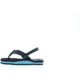 Reef ahi tropical dream teenslippers in de kleur zwart.