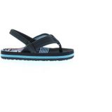 Reef ahi tropical dream teenslippers in de kleur zwart.