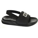 Reef Kids One Slide Jongens Slippers - Zwart Wit